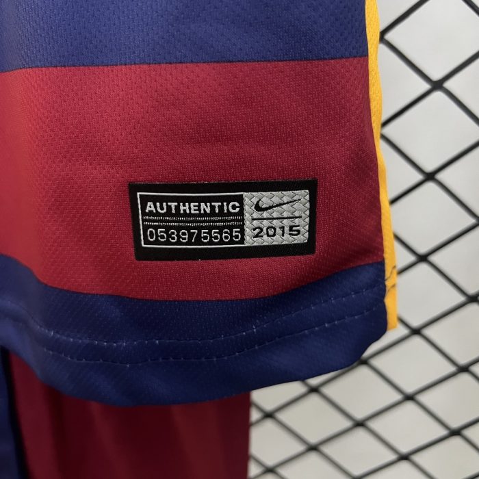 Barcelona 2015/2016 Home Kids Jersey - 图片 6
