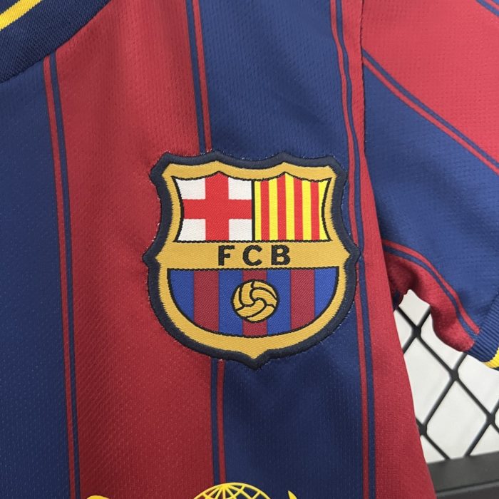 Barcelona 2009/10 Home Kids Jersey - 图片 6