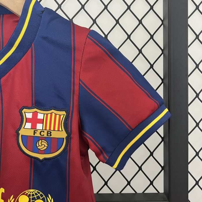 Barcelona 2009/10 Home Kids Jersey - 图片 7
