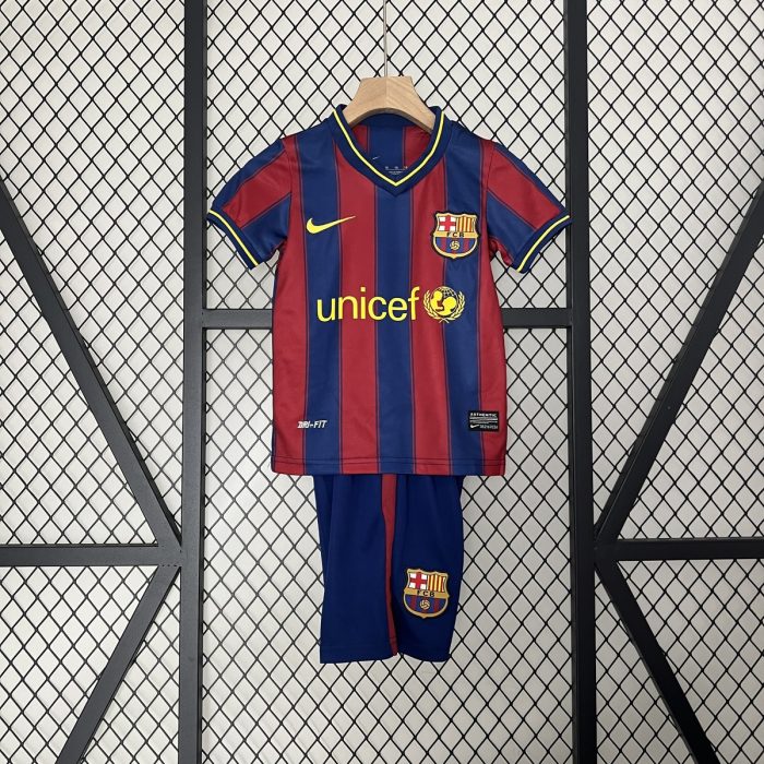 Barcelona 2009/10 Home Kids Jersey - 图片 8