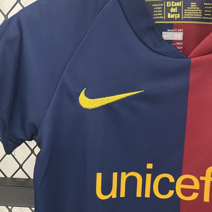 Barcelona 2008/2009 Home Kids Jersey - 图片 2