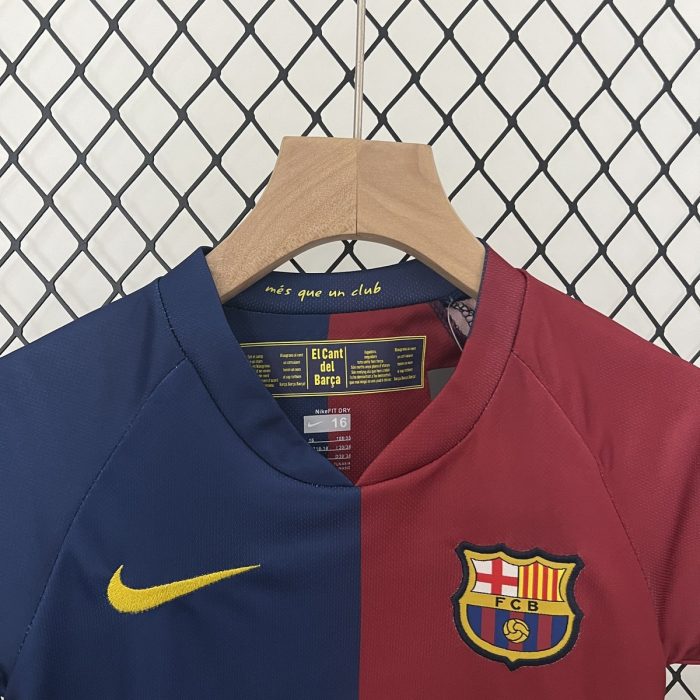 Barcelona 2008/2009 Home Kids Jersey - 图片 4