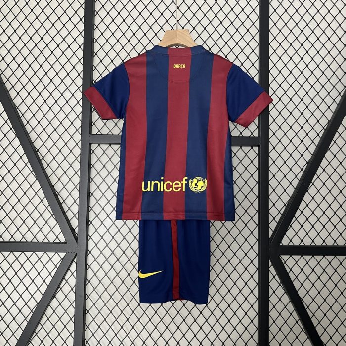 Barcelona 2014/15 Home Kids Jersey - 图片 8