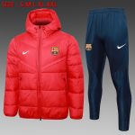 Barcelona 23-24 Red Cotton Jacket - 图片 2
