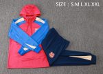 Barcelona 24/25 Half-Zip Hoodie Red - 图片 2