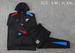 Barcelona 24/25 Half-Zip Hoodie Black - 图片 2