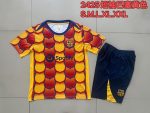 Barcelona 24-25 Yellow Splatter Short Sleeve Training Suit - 图片 9