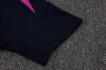 Barcelona Short Sleeve Training Top in Turquoise - 图片 5