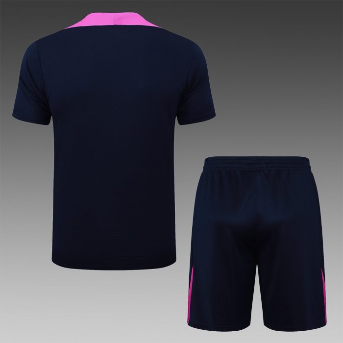 Barcelona Short Sleeve Training Top in Turquoise - 图片 6