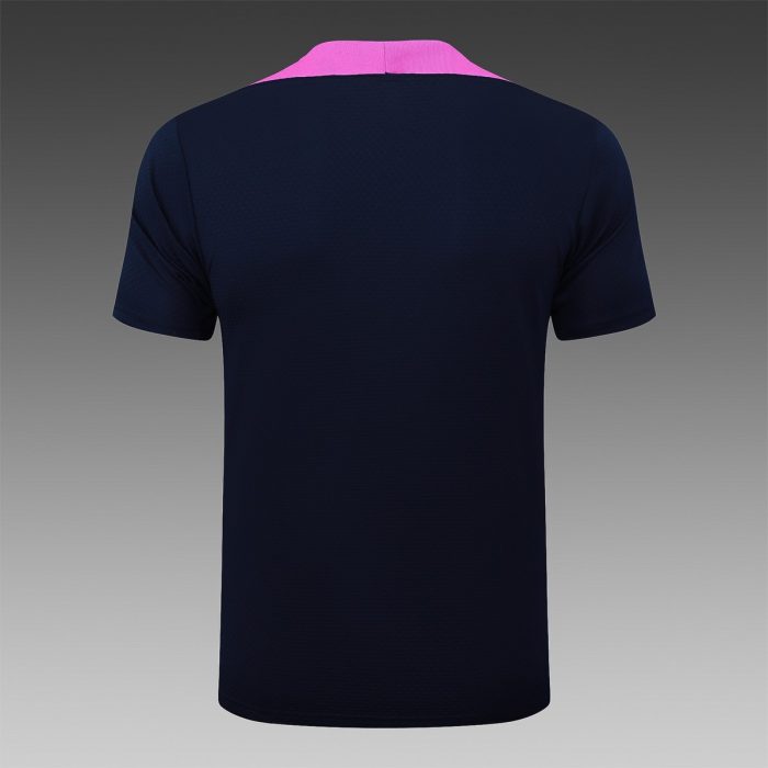 Barcelona Short Sleeve Training Top in Turquoise - 图片 7