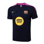 Barcelona Short Sleeve Training Top in Turquoise - 图片 8