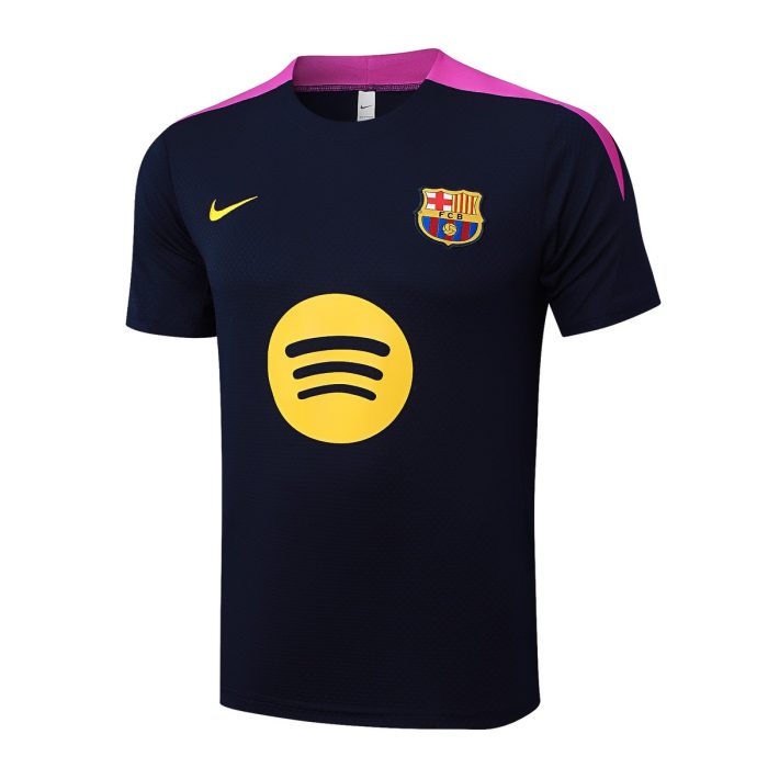 Barcelona Short Sleeve Training Top in Turquoise - 图片 8