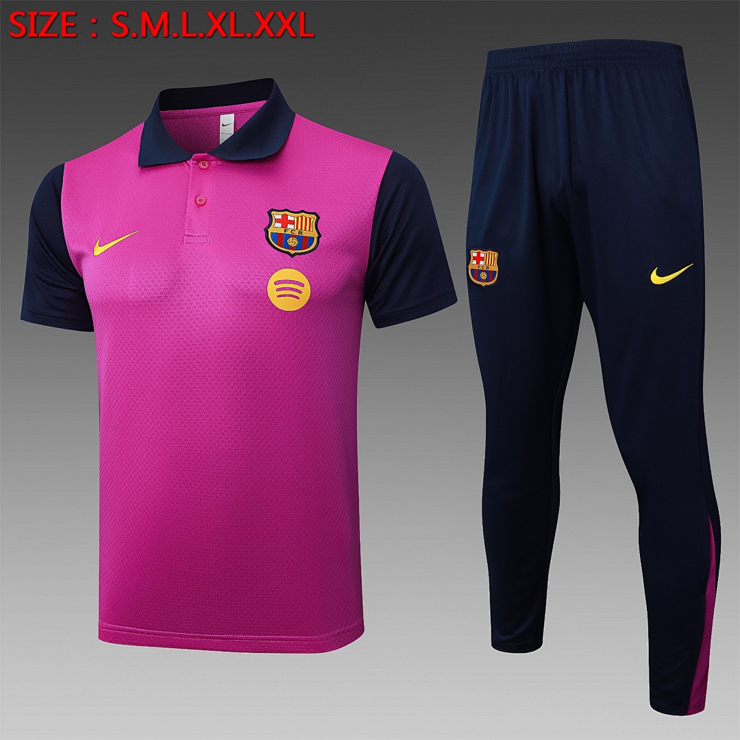 JER-2783_1 Barcelona Purple Polo Shirt - 图片 1