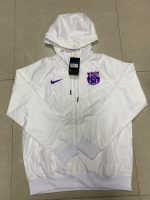 Barcelona 21-22 Windbreaker White - 图片 3