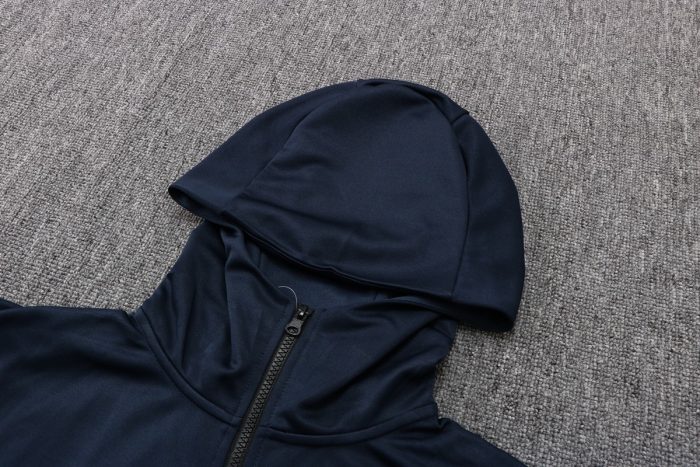 Barcelona 22/23 Long Zip Jacket Blue - 图片 7