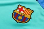 Barcelona 22/23 Short Sleeve Green Blue Sleeves - 图片 4