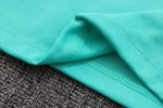 Barcelona 22/23 Short Sleeve Green Blue Sleeves - 图片 6