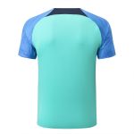 Barcelona 22/23 Short Sleeve Green Blue Sleeves - 图片 8