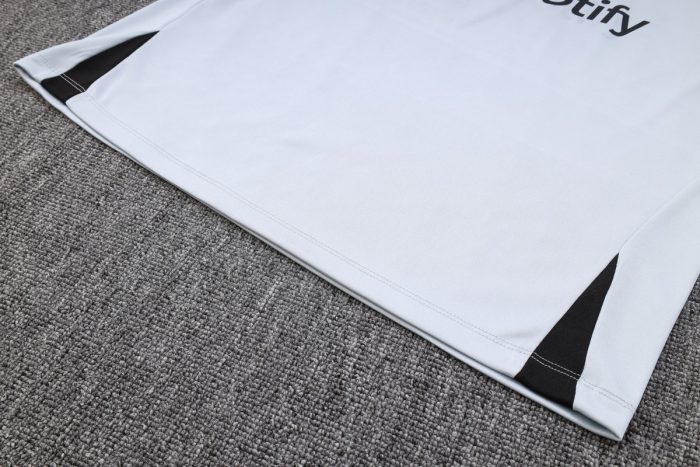 Barcelona 23-24 Light Gray Short Sleeve Training Suit - 图片 4