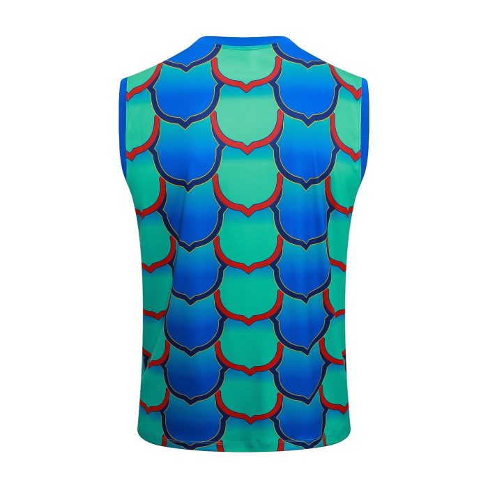Barcelona 24/25 Vest Light Green Splatter - 图片 7