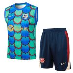 Barcelona 24/25 Vest Light Green Splatter - 图片 8