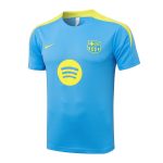 Barcelona Light Blue Short Sleeve Training Suit - 图片 8