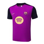 Barcelona Purple Short Sleeve Training Suit - 图片 8