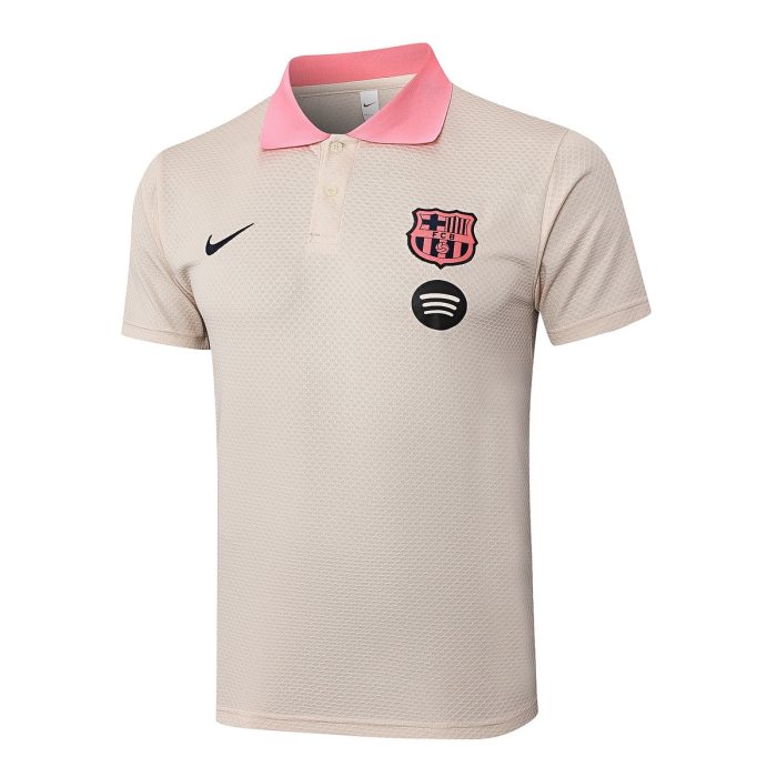 Barcelona Polo Shirt Beige - 图片 8
