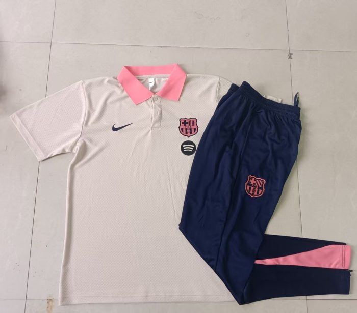 Barcelona Polo Shirt Beige - 图片 9