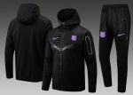Barcelona 22/23 Long Zip Jacket Black