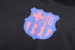Barcelona 22/23 Long Zip Jacket Black - 图片 3