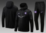 Barcelona 22/23 Long Zip Jacket Black - 图片 6