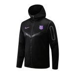 Barcelona 22/23 Long Zip Jacket Black - 图片 8