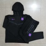 Barcelona 22/23 Long Zip Jacket Black - 图片 9