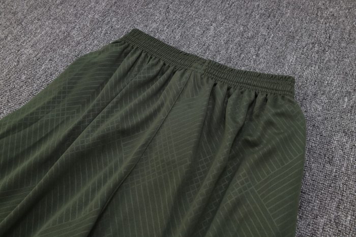 Barcelona 23-24 Dark Green Short Sleeve Training Suit - 图片 3