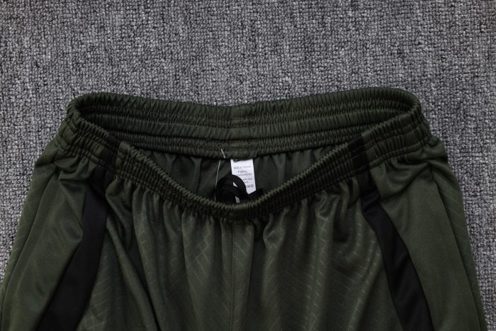 Barcelona 23-24 Dark Green Short Sleeve Training Suit - 图片 4