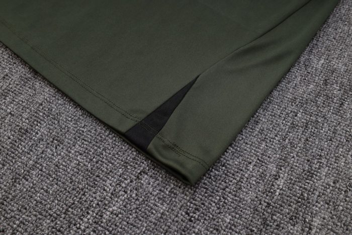 Barcelona 23-24 Dark Green Short Sleeve Training Suit - 图片 5