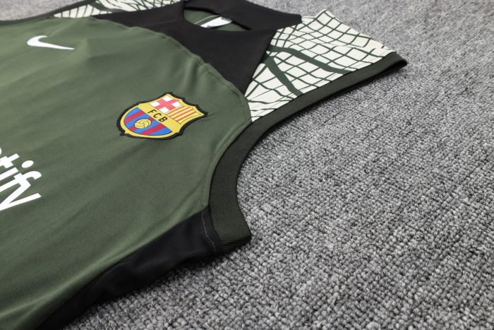 Barcelona 23/24 Dark Green Vest - 图片 5