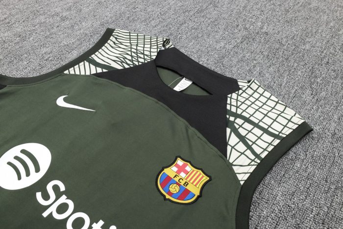 Barcelona 23/24 Dark Green Vest - 图片 6