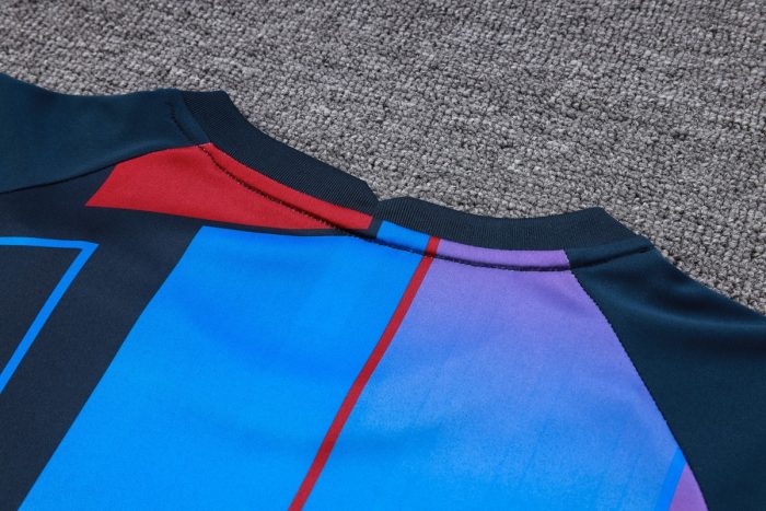 Barcelona 23/24 Vest (Colorful Blue, Ink Spray) - 图片 5