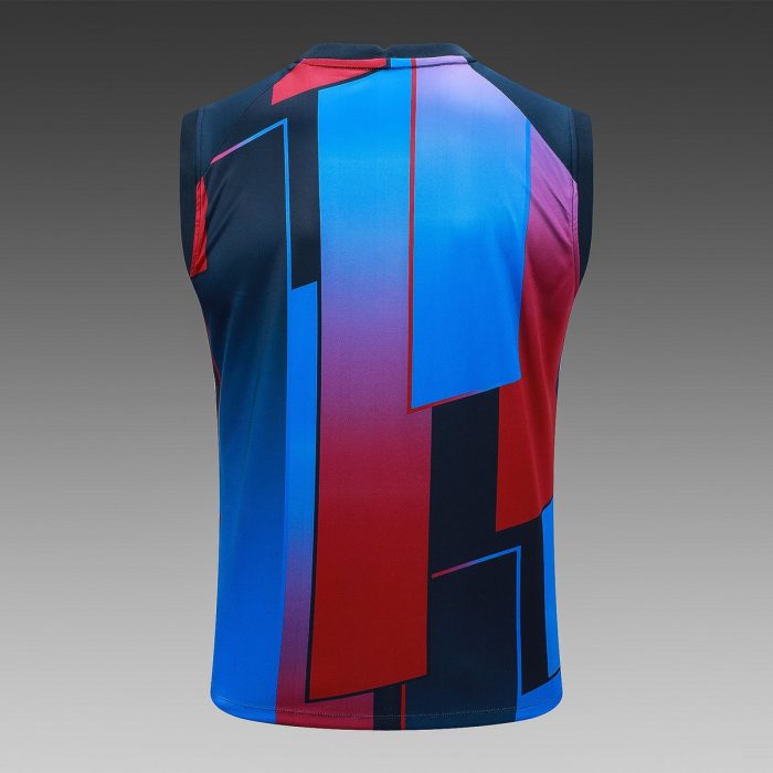 Barcelona 23/24 Vest (Colorful Blue, Ink Spray) - 图片 8