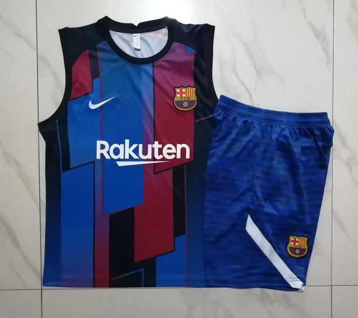 Barcelona 23/24 Vest (Colorful Blue, Ink Spray) - 图片 9