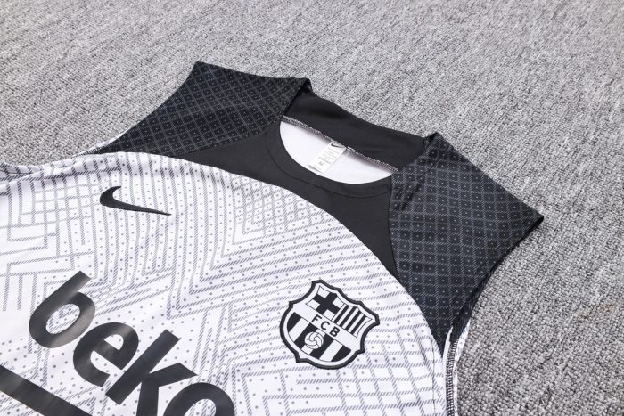 Barcelona 23-24 Light Gray Vest - 图片 6