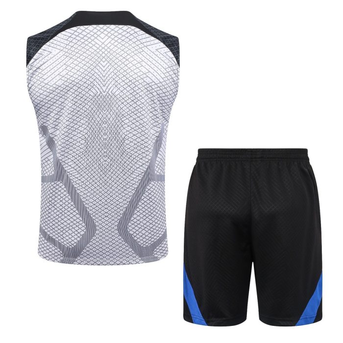 Barcelona 23-24 Light Gray Vest - 图片 7