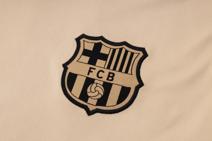 Barcelona 24/25 Short Sleeve Training Jersey - Earth Yellow - 图片 5