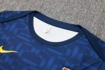 Barcelona 24-25 Short Sleeve Training Jersey Blue Splatter - 图片 6