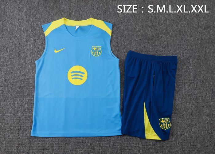 Barcelona Vest Light Blue - 图片 2
