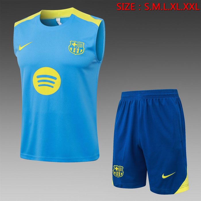 Barcelona Vest Light Blue - 图片 8