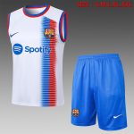 Barcelona 24-25 White Spray Print Vest