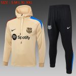 Barcelona 24/25 Half-Zip Hoodie Earth Yellow